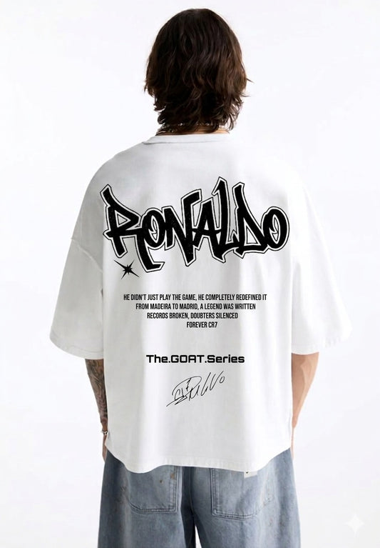 Cristiano Ronaldo Oversized Unisex Drop Shoulder Tee 240GSM
